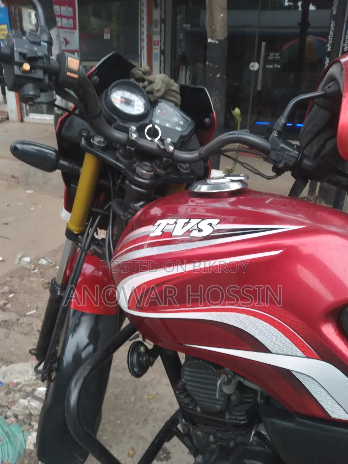 TVS Metro 2018 Red
