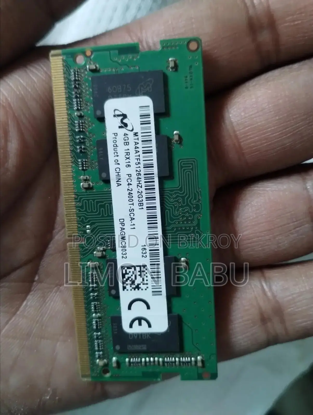 Laptop Original Ram Sale (2gb 4 Gb)