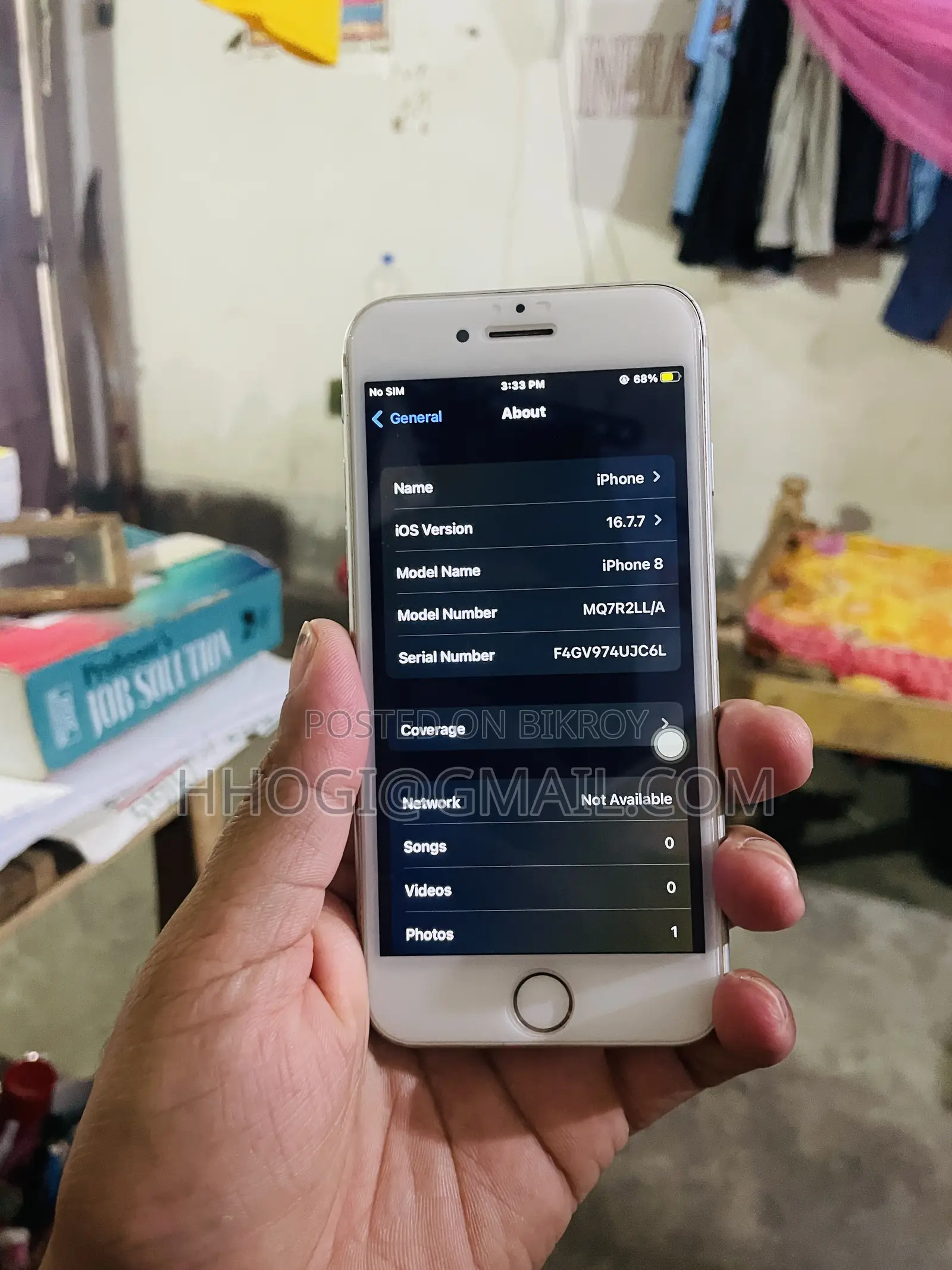 Apple iPhone 8 256 GB White