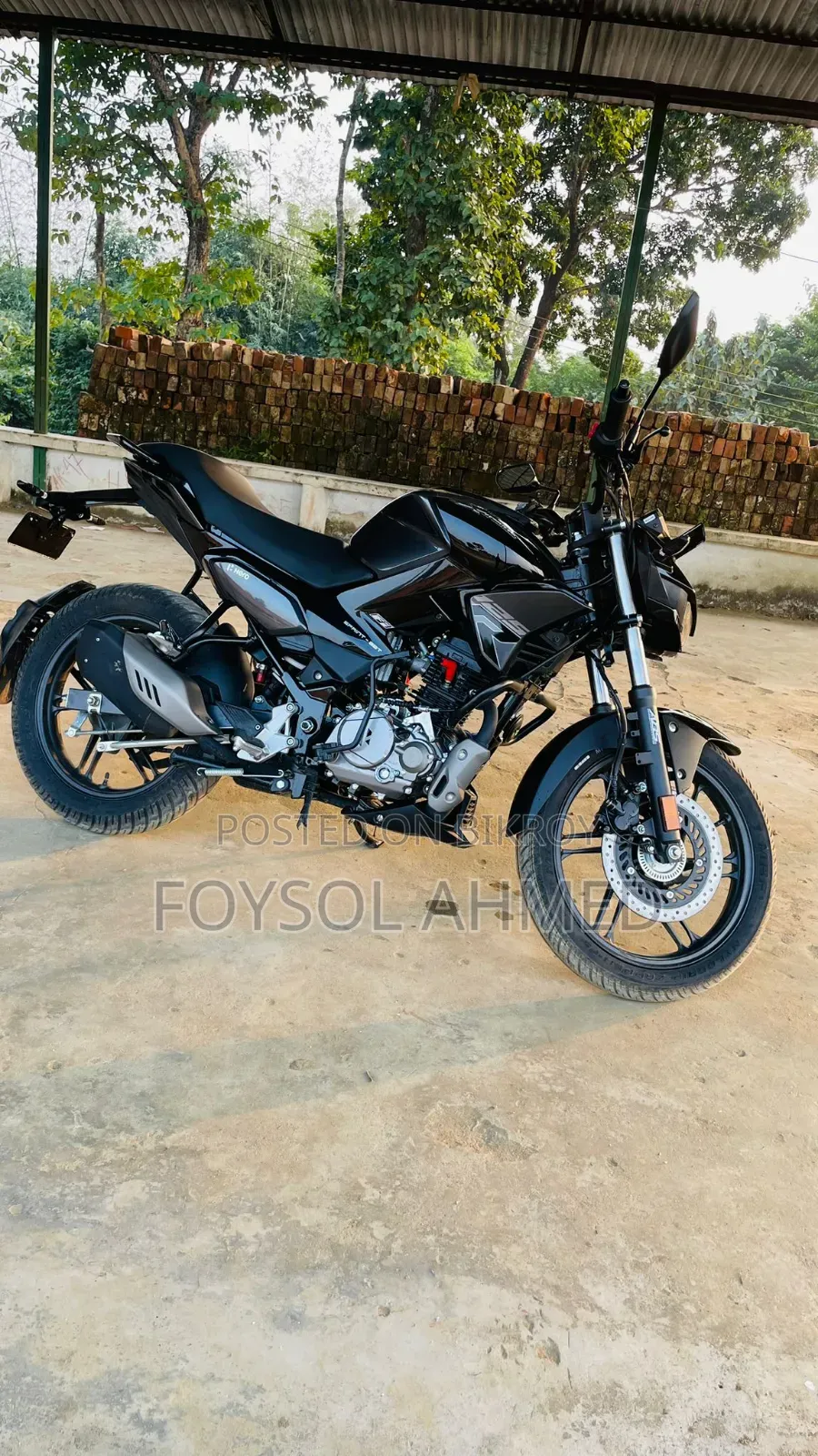 New Hero Xtreme 125R 2026 Black
