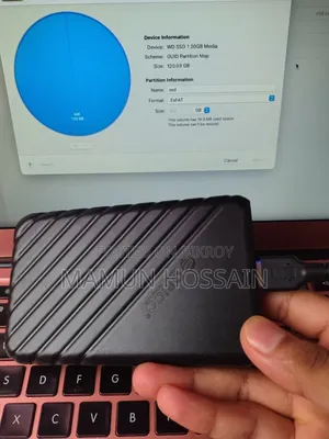 Wd 120 SSD With External Case