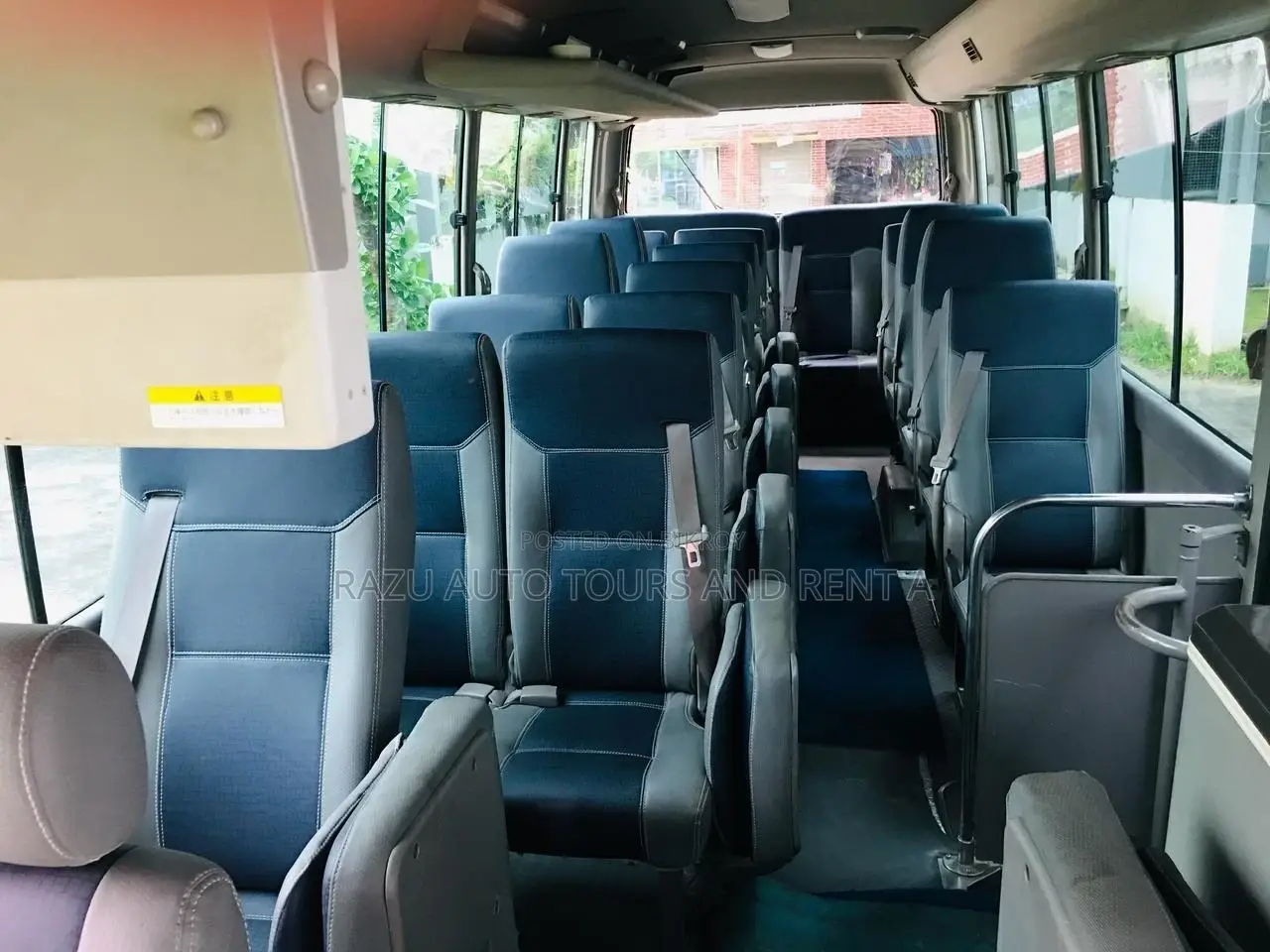 Nissan Coster Bus For Rent
