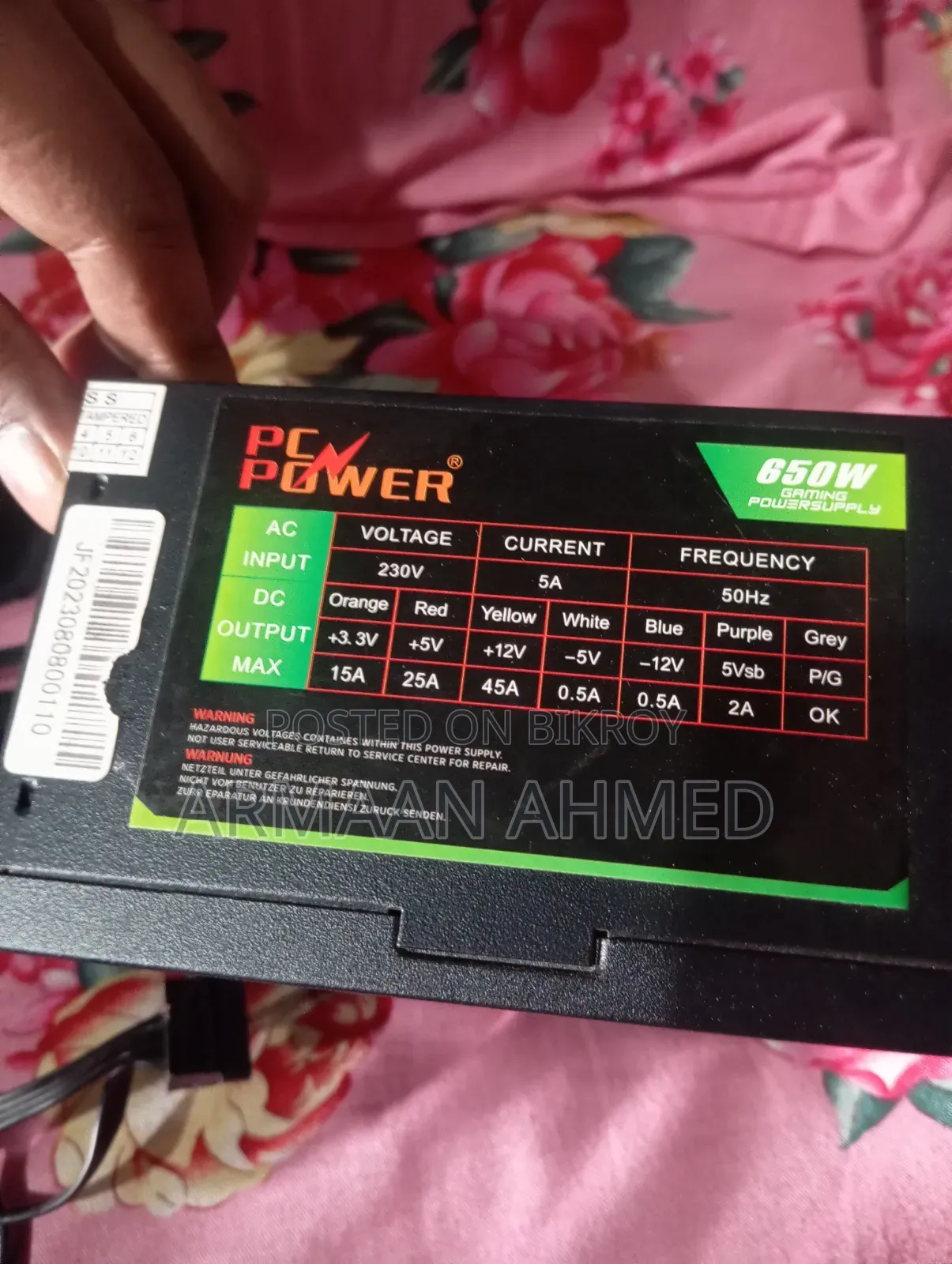 650 Watt Psu