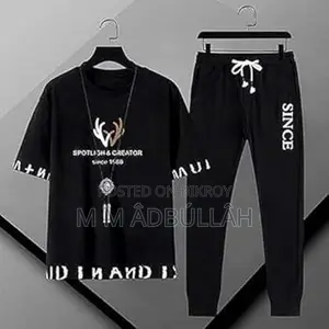Mesh T-shirt & Full Pant Set