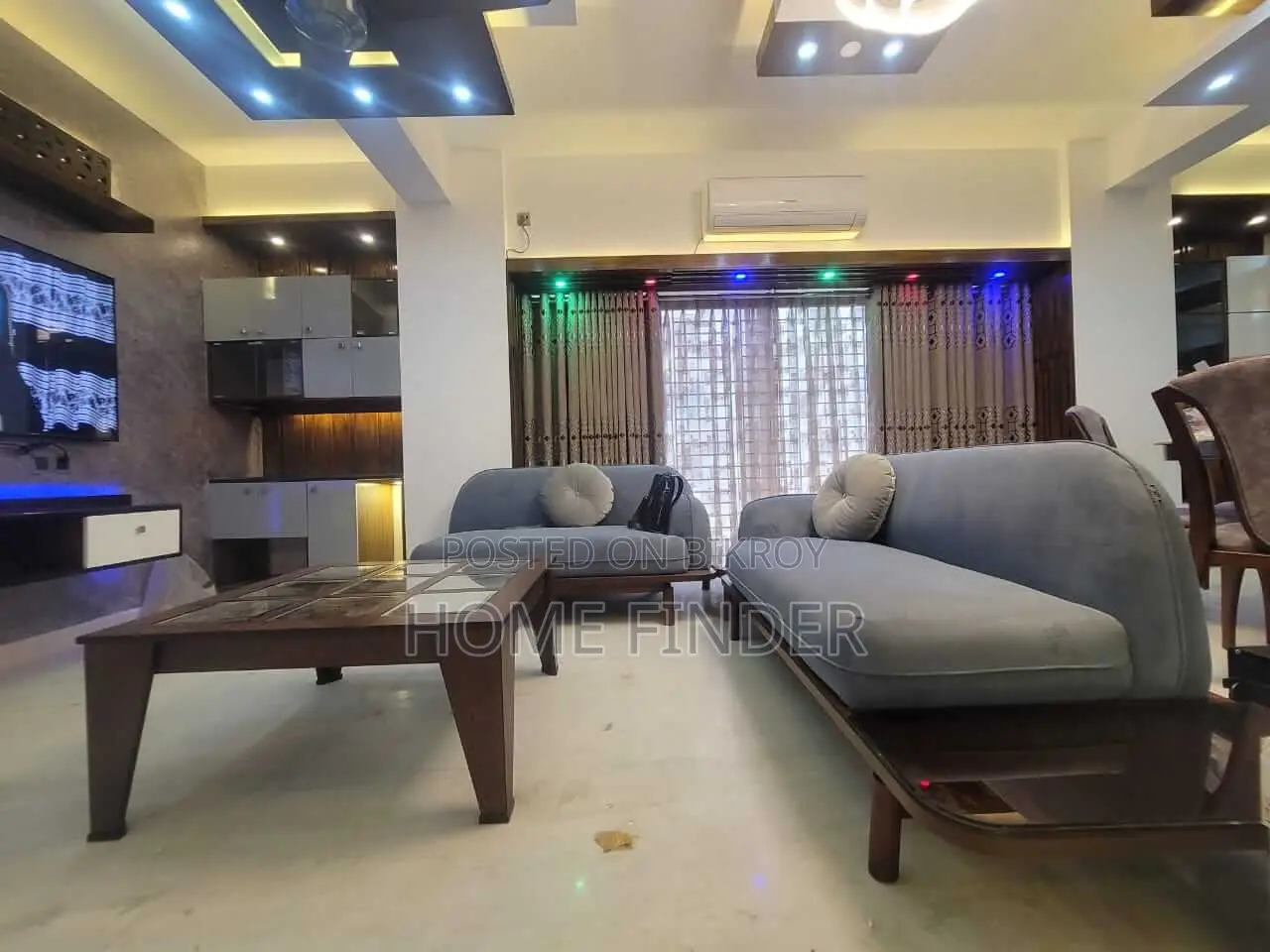 3bhk 2600 Sqft Full Furnished Flat Rent in Gulshan