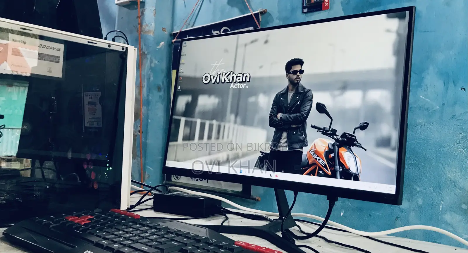 Desktop Computer 8GB AMD Ryzen 5 SSD 256GB