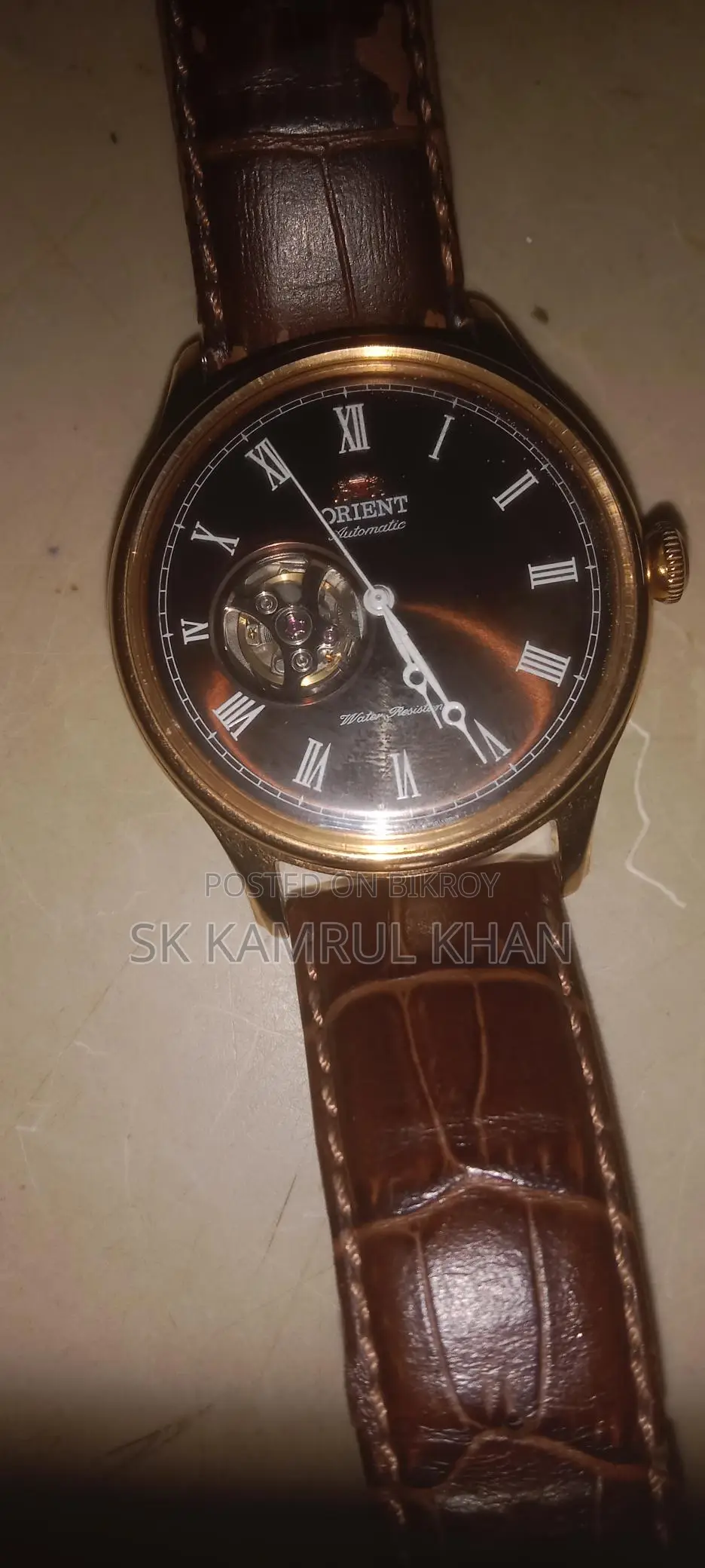Original Orient Open Heart Automatic