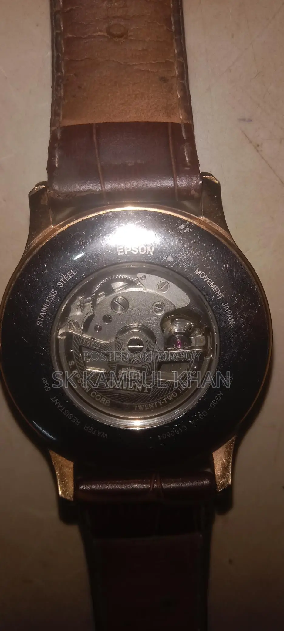Original Orient Open Heart Automatic
