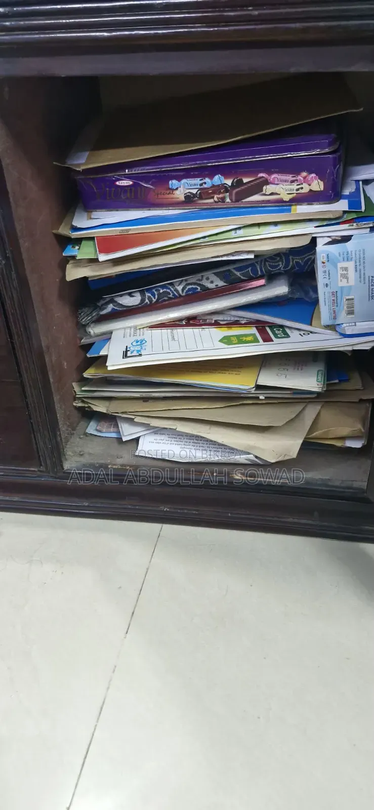 শোকেস আলমারি সেগুন কাঠের