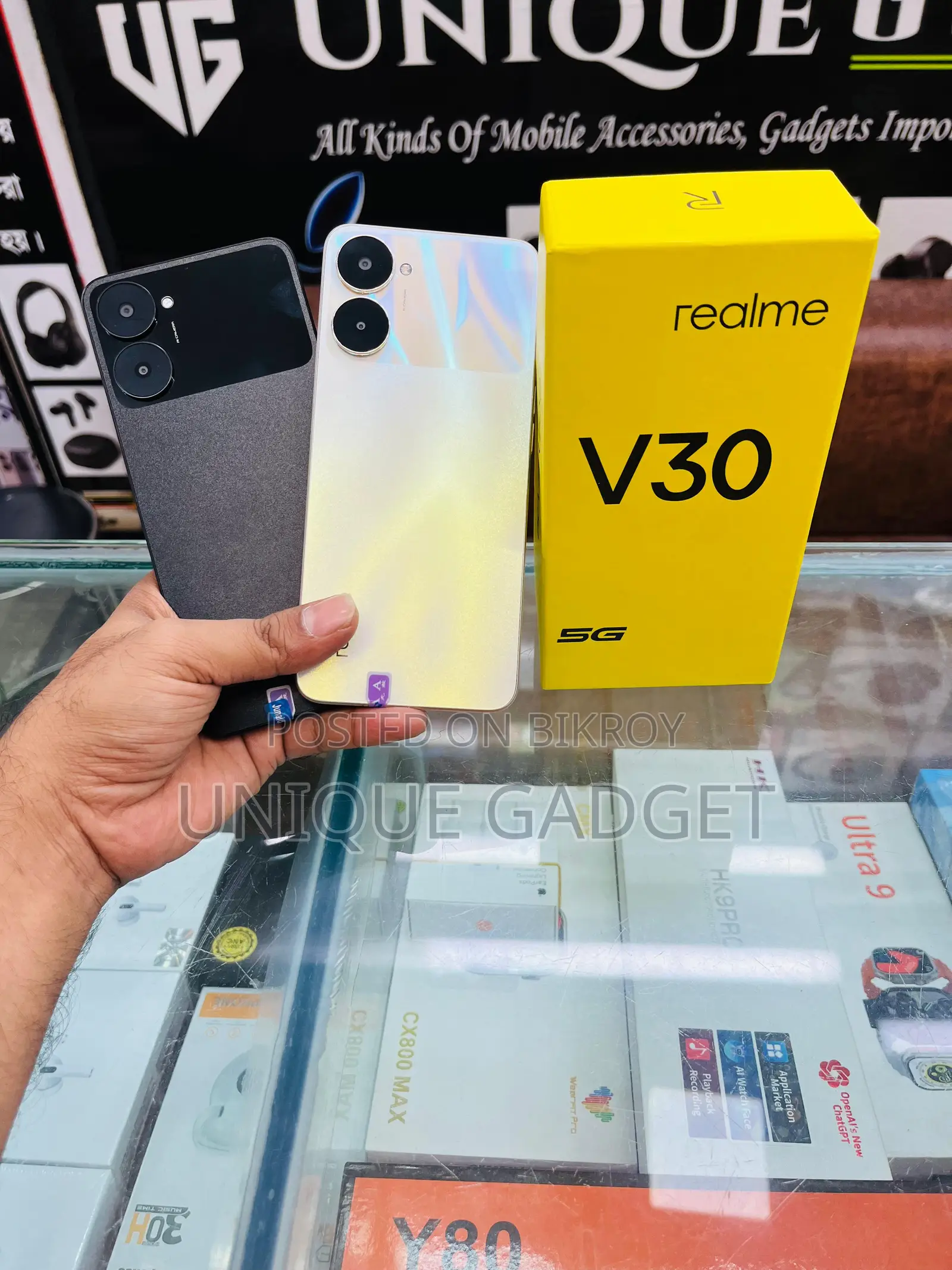 New Realme V30 128 GB Rose Gold