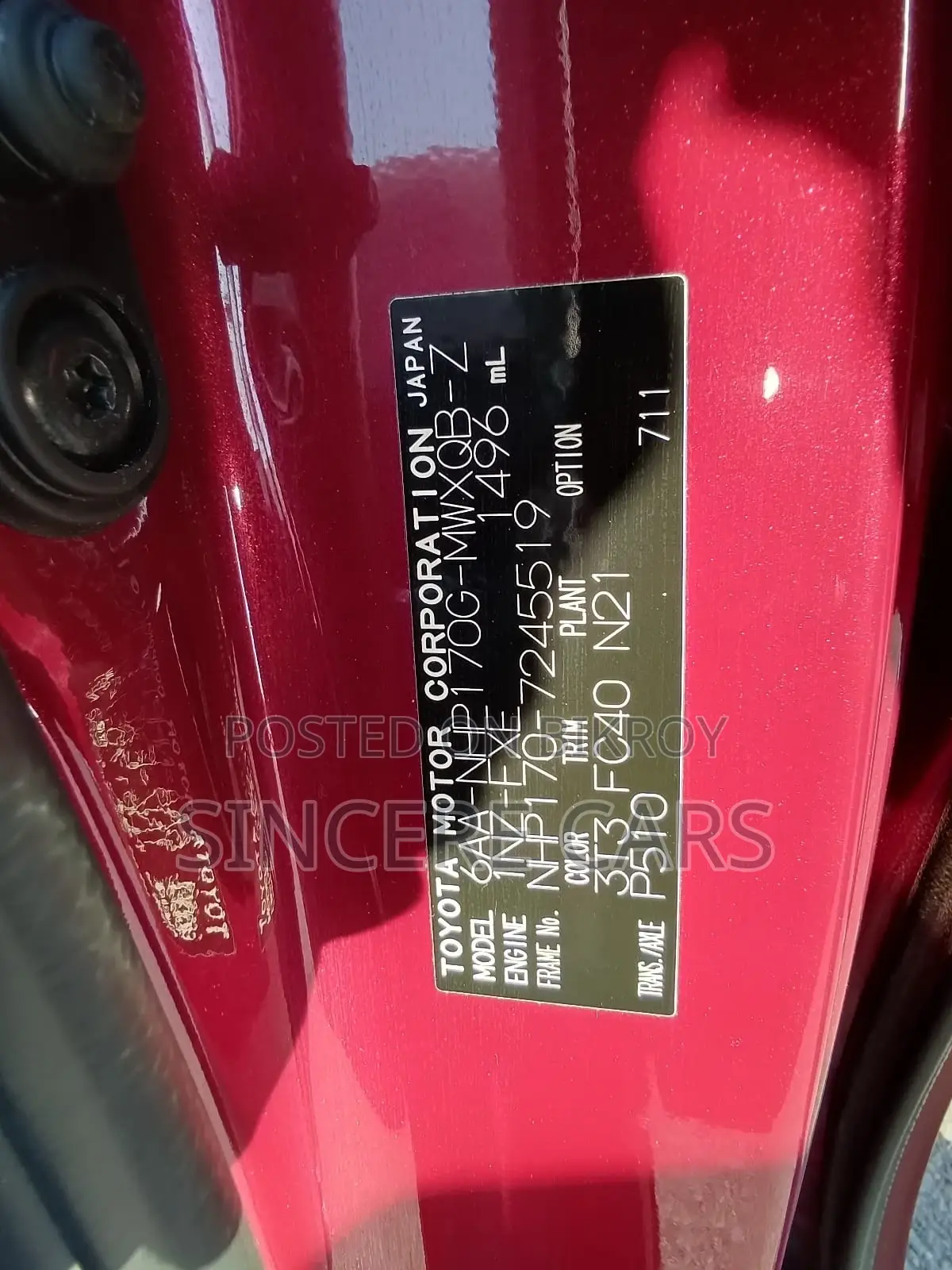 Toyota Sienta G. QURU 2021