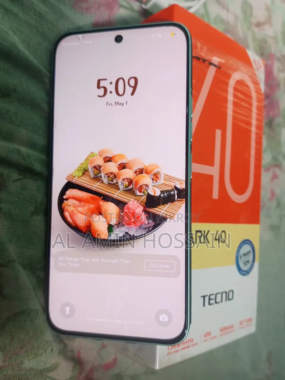 Tecno Spark 40 Pro 128 GB Green