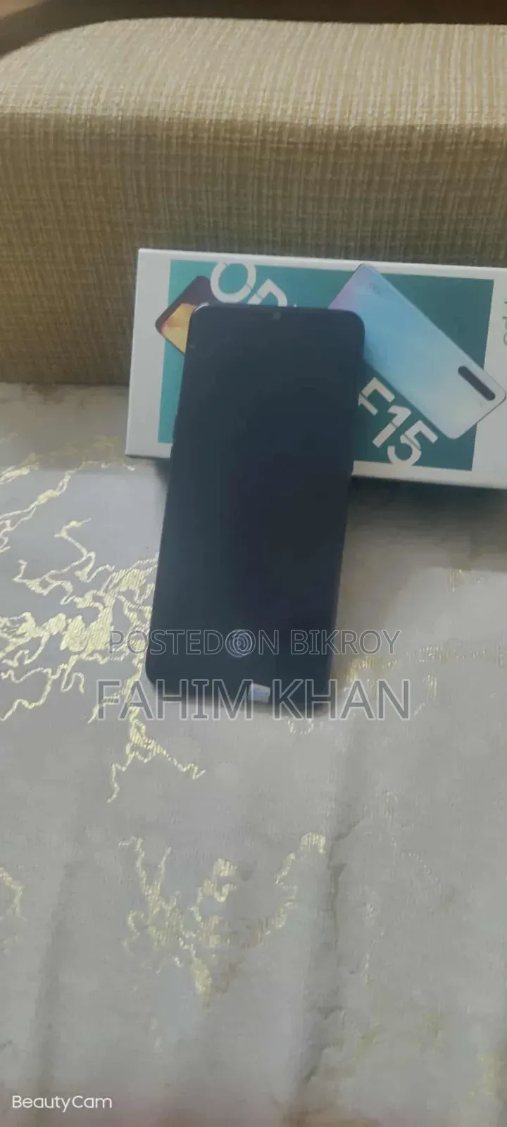 ওপ্পো এফ১৫ ২৫৬ জিবি ব্ল্যাক