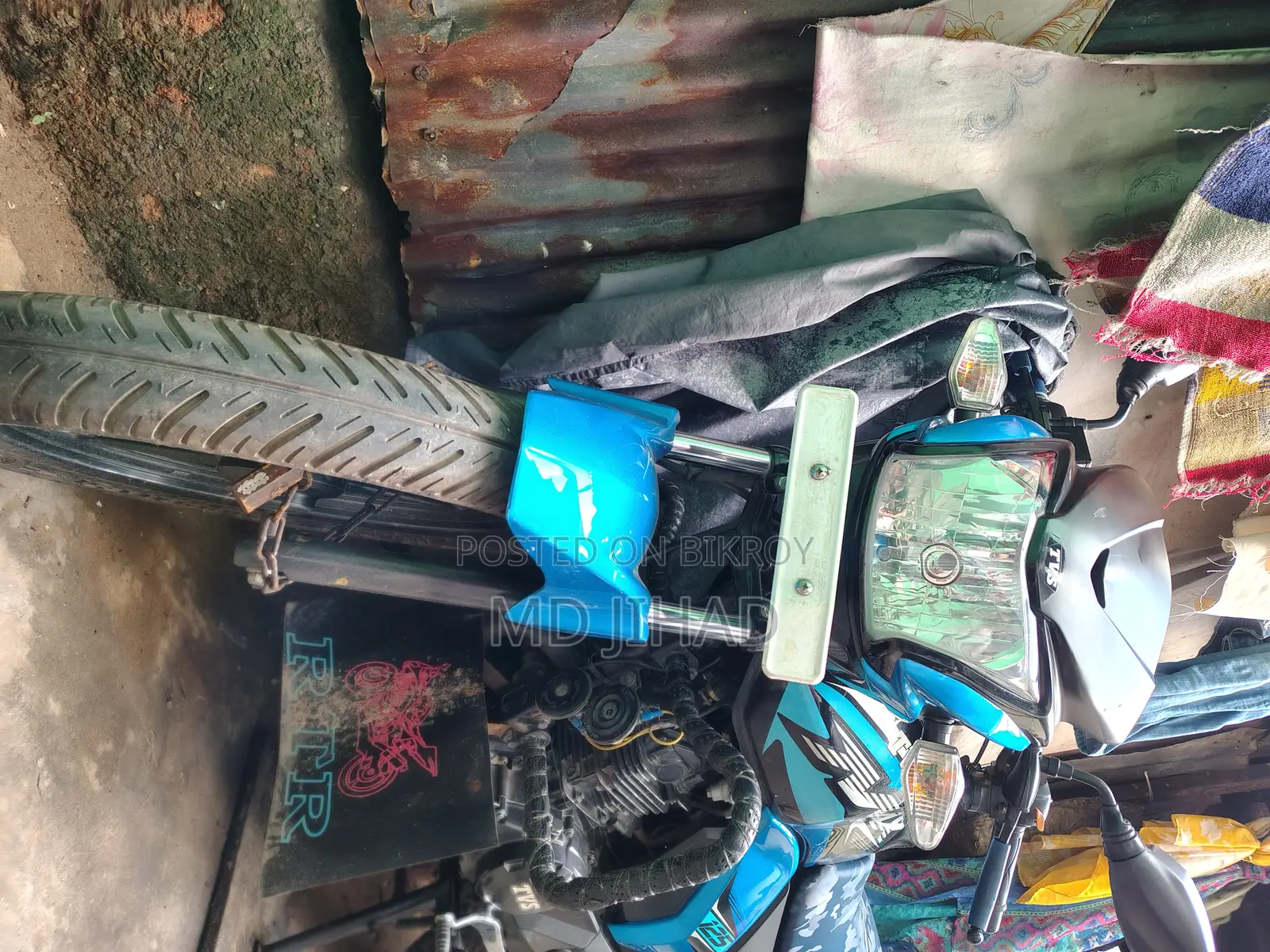 TVS Max 125 2024 Blue