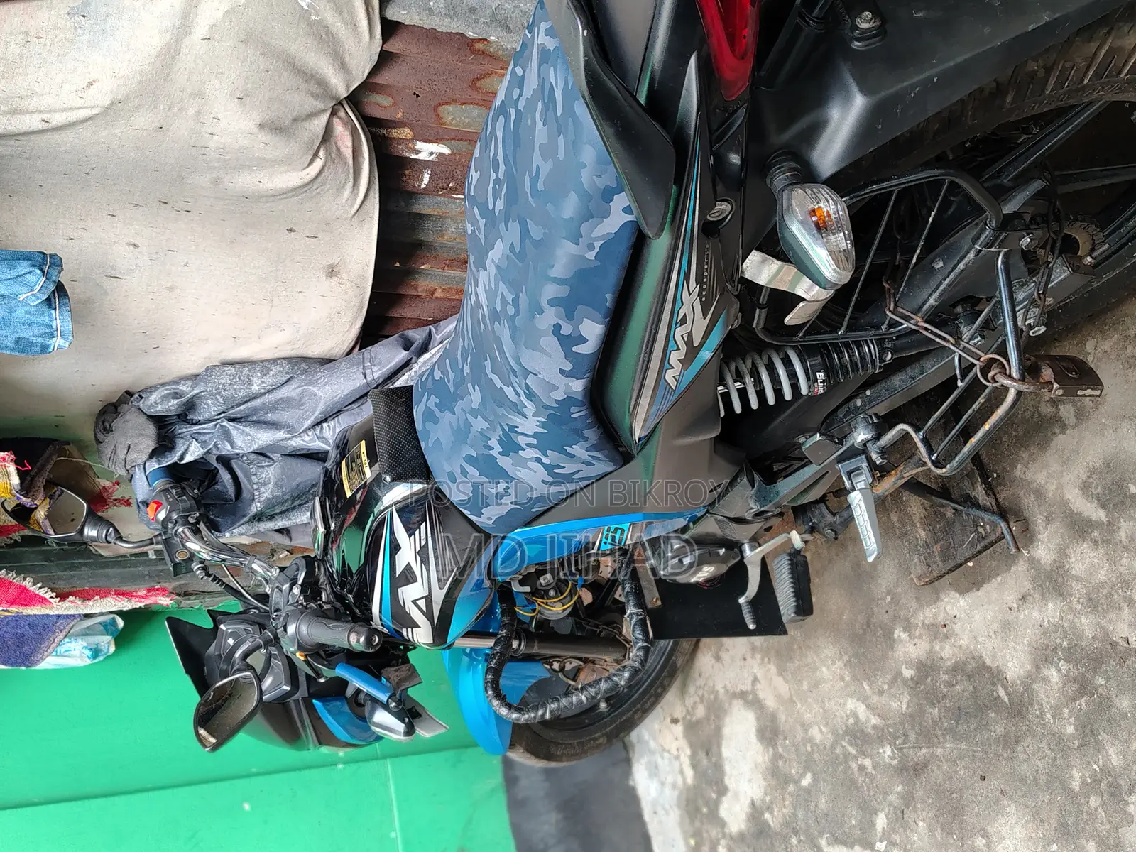 TVS Max 125 2024 Blue