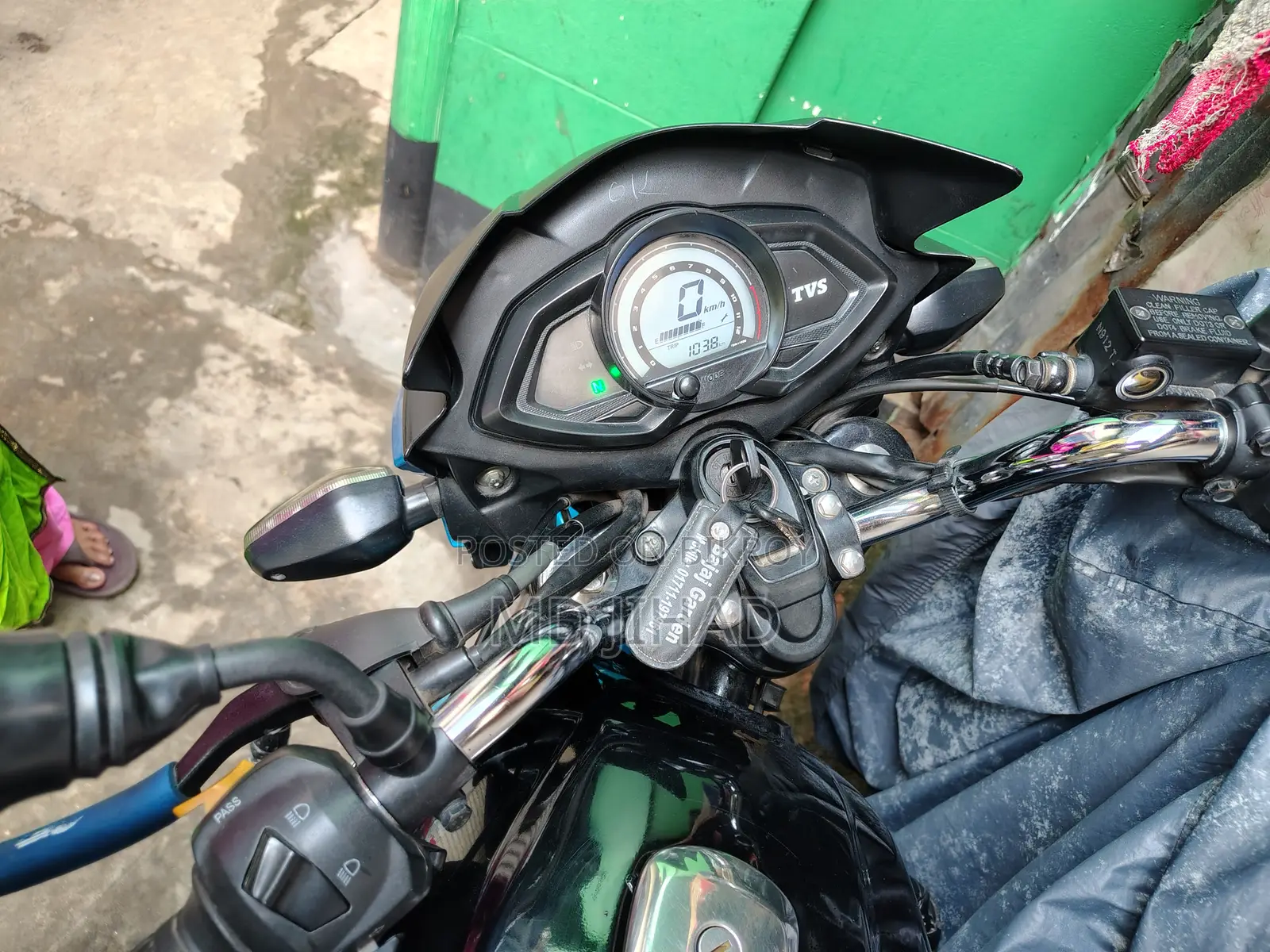 TVS Max 125 2024 Blue