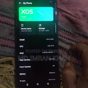 Infinix Hot 50 Pro Android version 14 (Used)