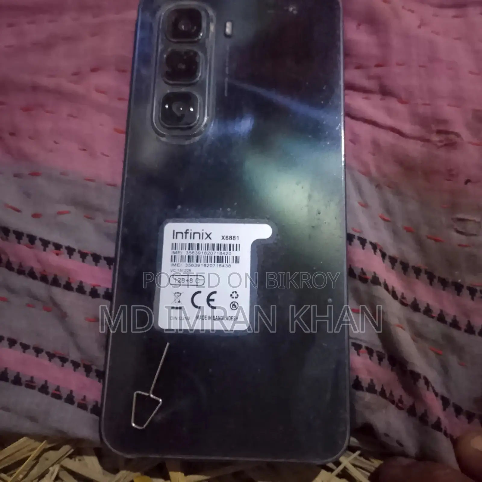 Infinix Hot 50 Pro Android version 14 (Used)