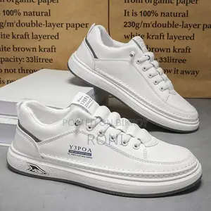 Spring Men's Shoes New Breathable White