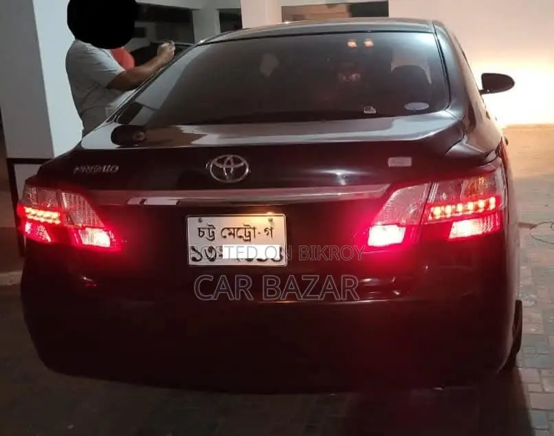 টয়োটা প্রিমিও জি পুশ ব্ল্যাক ২০১১