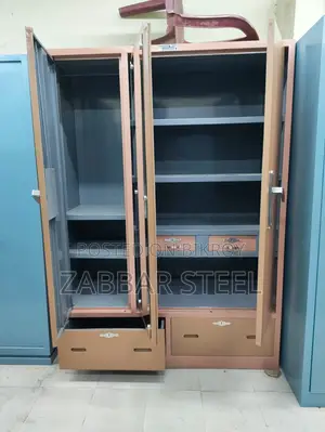 Three Door Steel Almariথ্রি ডোর স্টিল আলমারি — বেশি স্পেস, নিরাপত্তা!