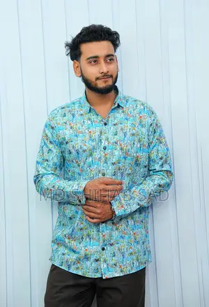 Digital Print Cotton Shirt Fabric: 100% Cotton.