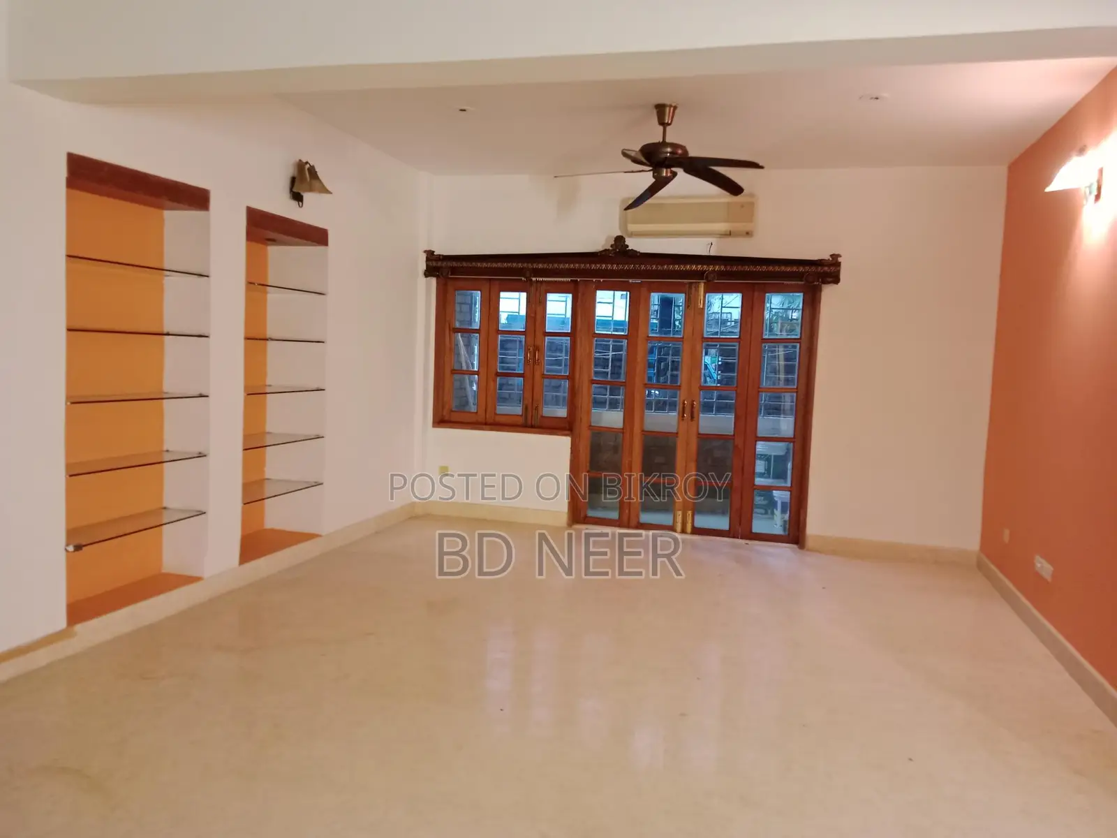 Duplex semi furnish 4 Bed room apt rent in banani North