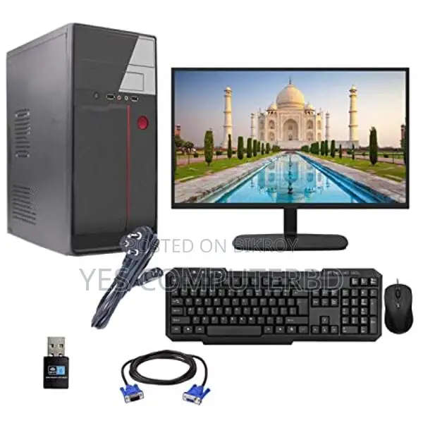 Freelancing Editing & Gaming Pc Full Setup 1Years Warranty