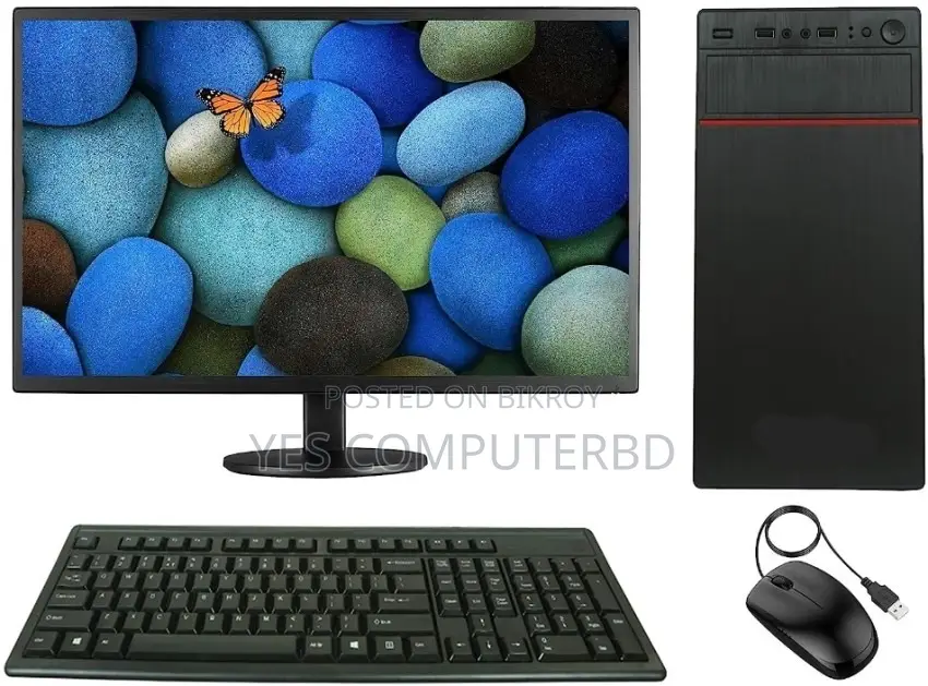 Freelancing Editing & Gaming Pc Full Setup 1Years Warranty