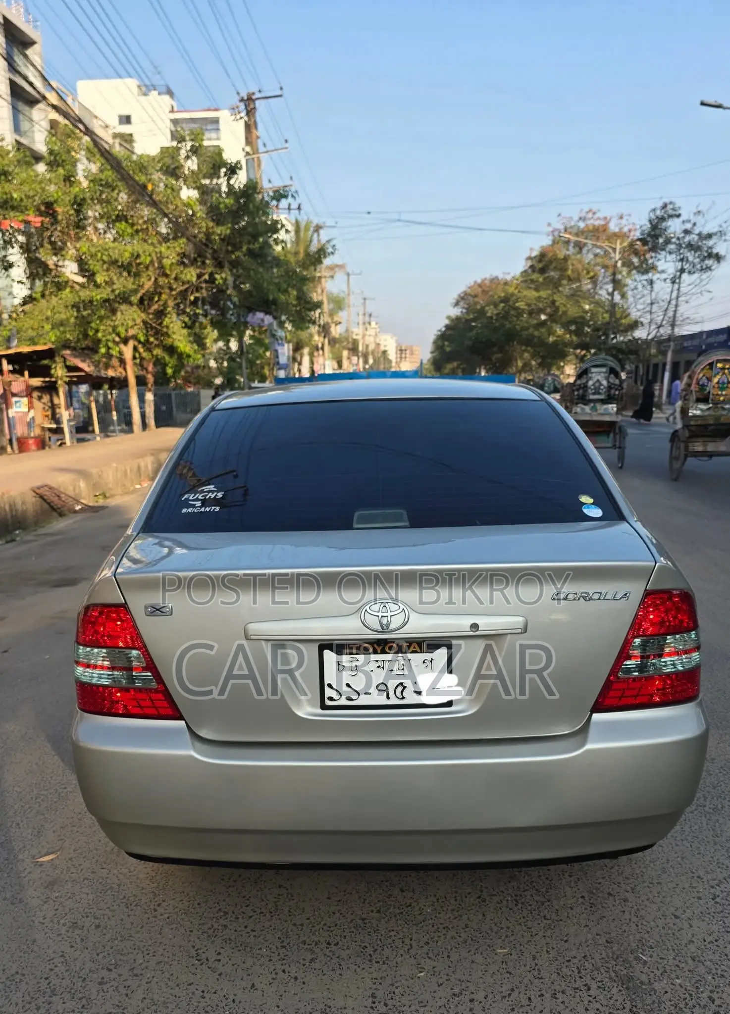 Toyota Corolla X BEIGES NZE121 2003