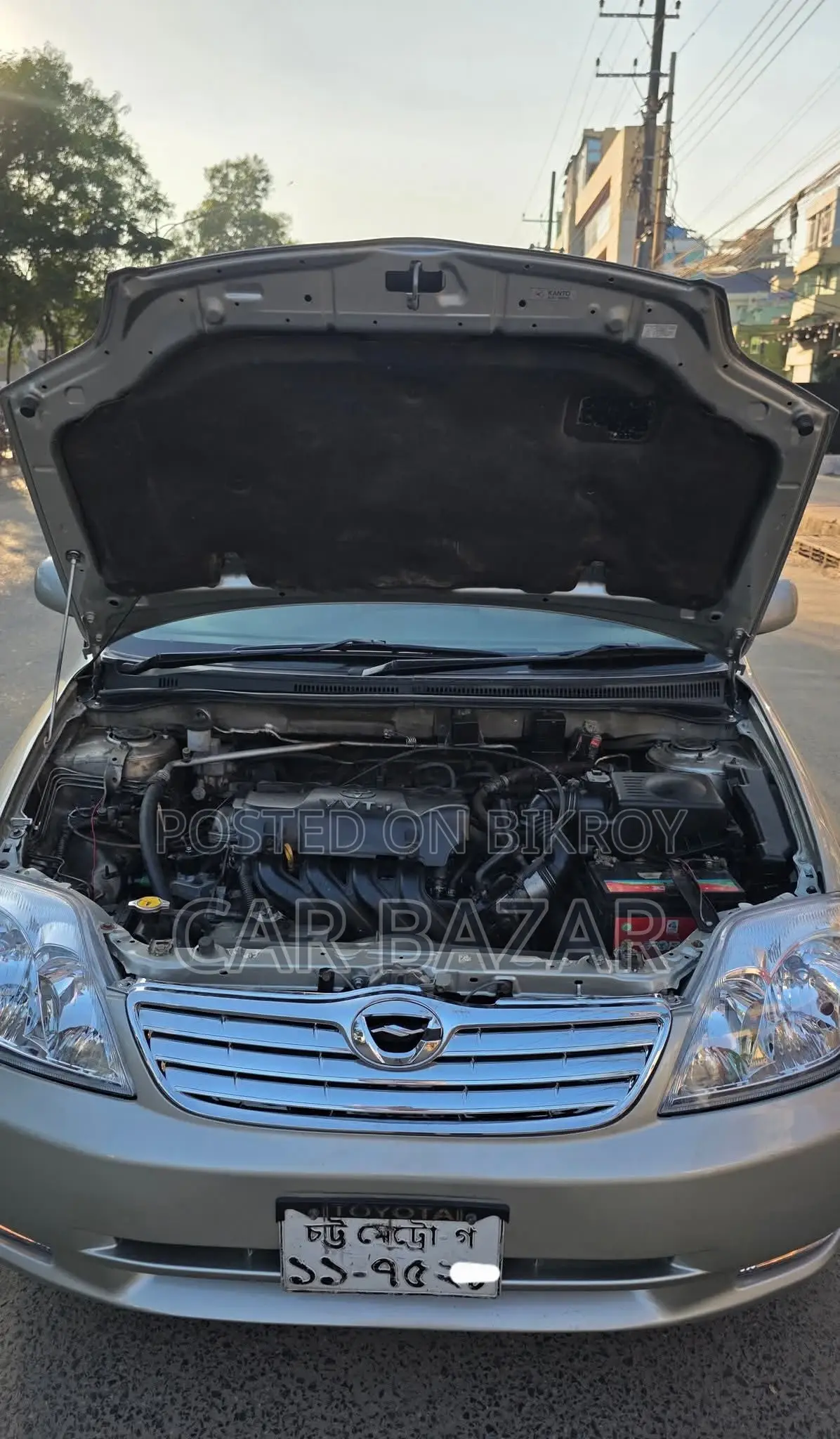 Toyota Corolla X BEIGES NZE121 2003