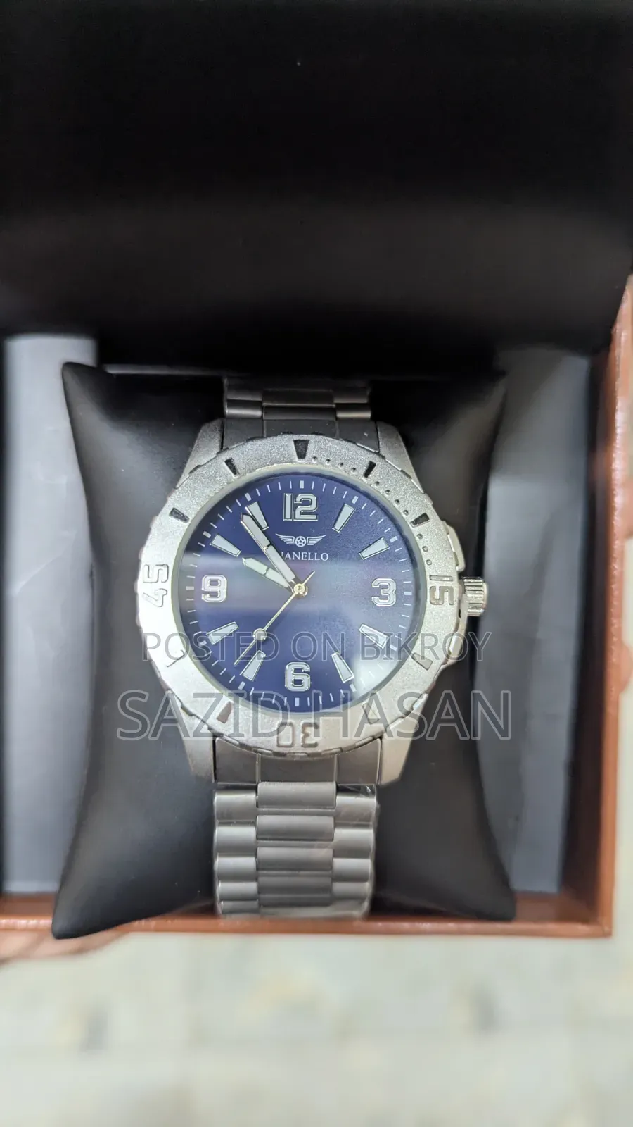 Gianello Blue Dial 40mm Watch