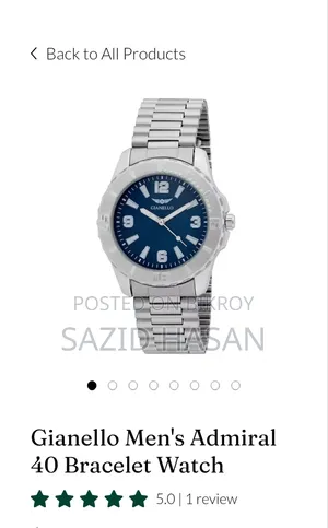 Gianello Blue Dial 40mm Watch