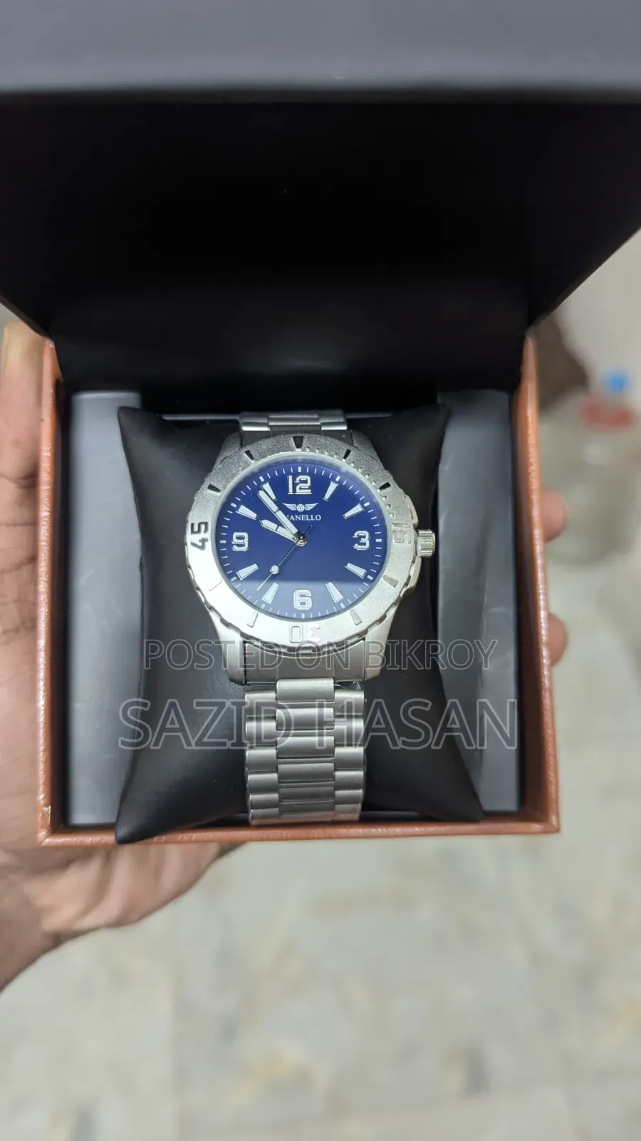 Gianello Blue Dial 40mm Watch