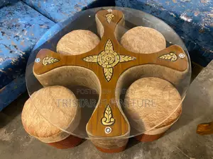 কফি টেবিল রাউন্ড ডিজাইন