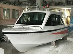 ইয়ামাহা ওবিএম সহ ব্যবহৃত ফাইবারগ্লাস স্পিডবোট