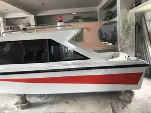 ইয়ামাহা ওবিএম সহ ব্যবহৃত ফাইবারগ্লাস স্পিডবোট