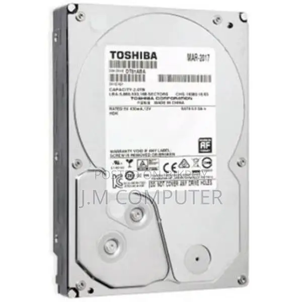 2TB Toshiba Hard Disk 100% Performance & Running