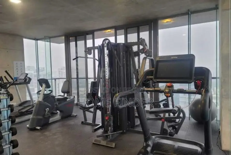 4000 Sqft Semi Furnished Swimming Pool Gym Flat Rent in Gulshan 2