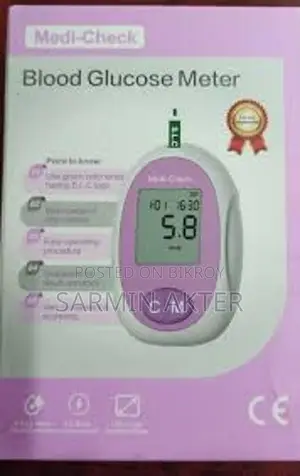 Medi-check Blood Glucose Meter With Free Thermometer