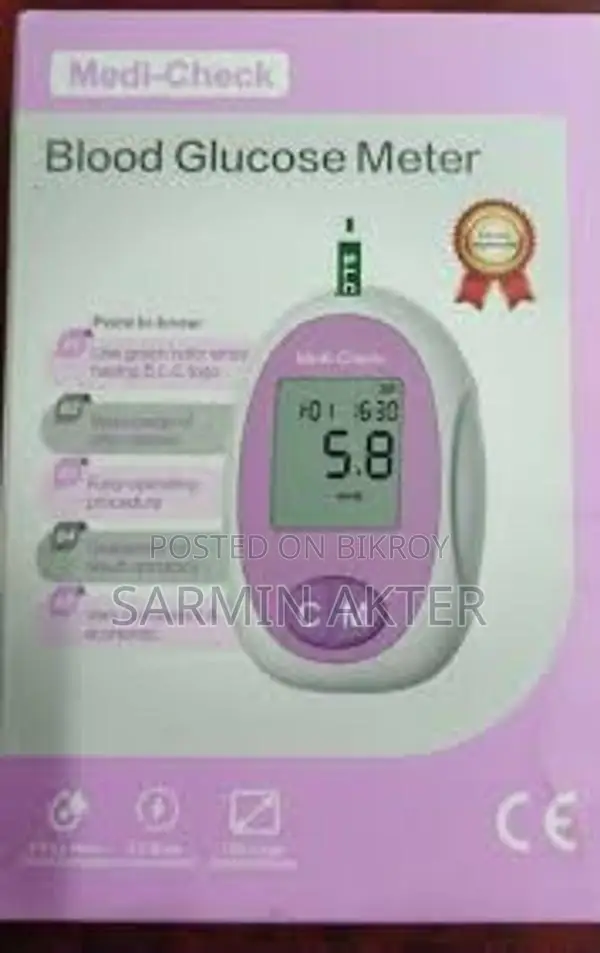 Medi-check Blood Glucose Meter With Free Thermometer