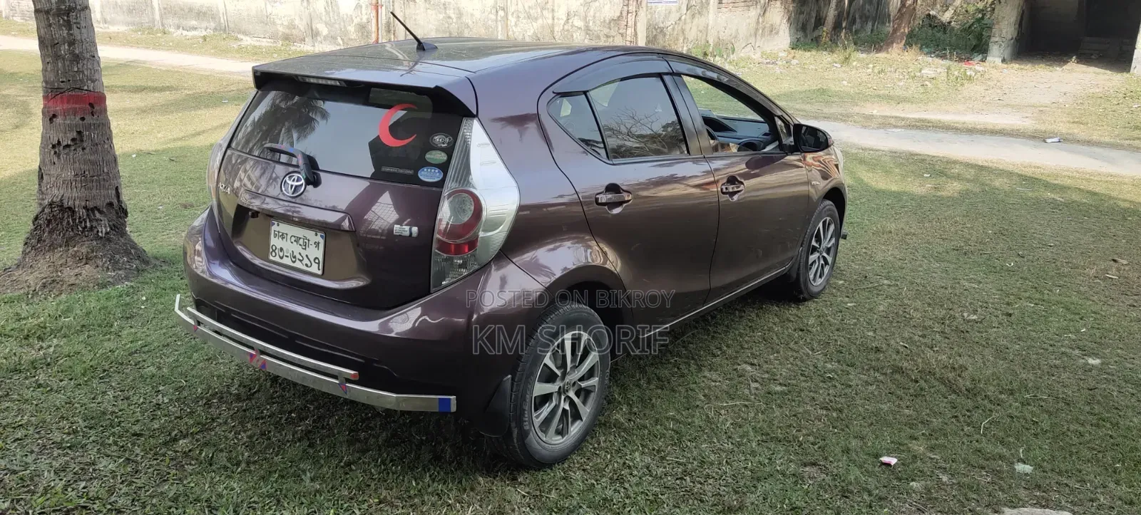 Toyota Aqua 2014 Purple