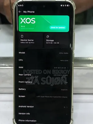 Infinix Hot 60 Pro+ 128 GB Silver