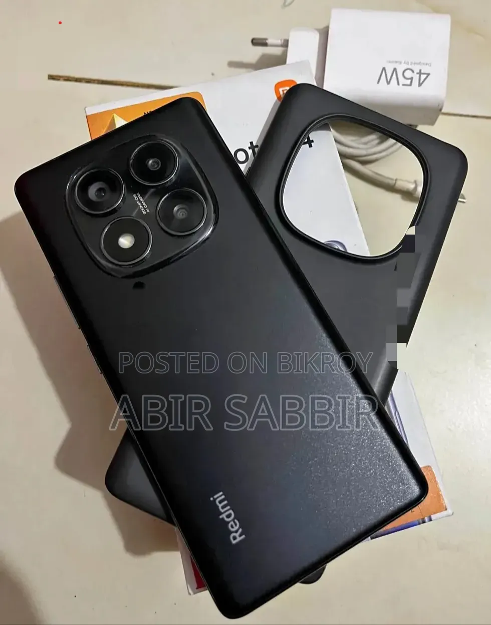 New Xiaomi Redmi Note 14 Pro 5G 256 GB Black