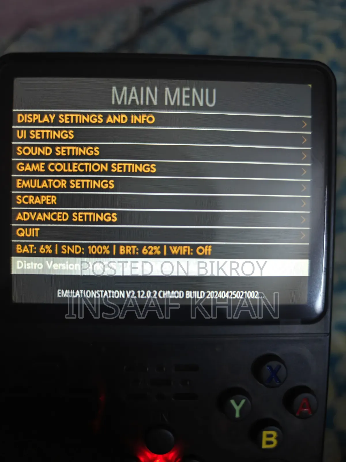 R36s Gaming Console 21,000 Games 64gb