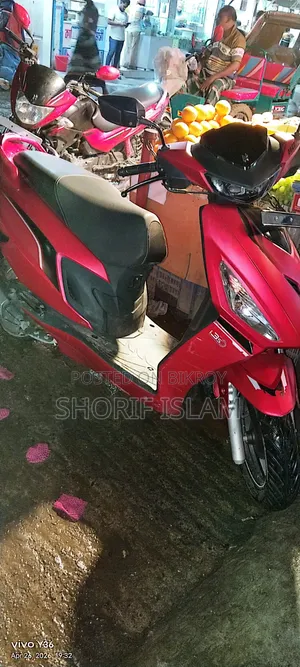 Hero Maestro EDGE 110 XTEC 2024 Red