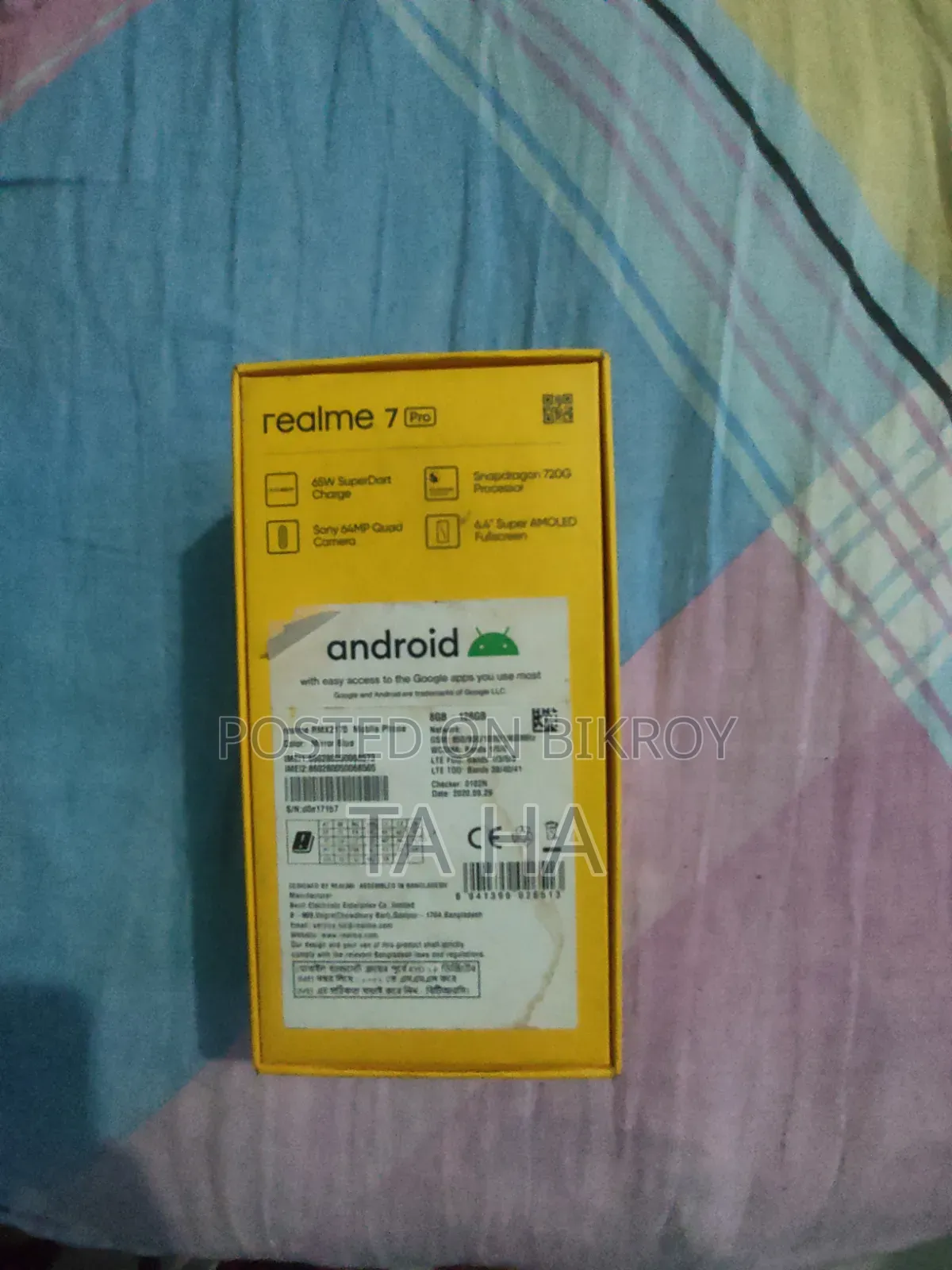 Realme 7 Pro 128 GB Blue