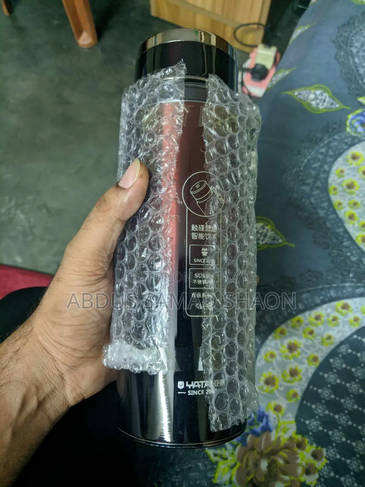 ৭৫০ মিলি ফাইভ-লেয়ার স্টেইনলেস স্টিল ভ্যাকুয়াম থার্মোস মগ