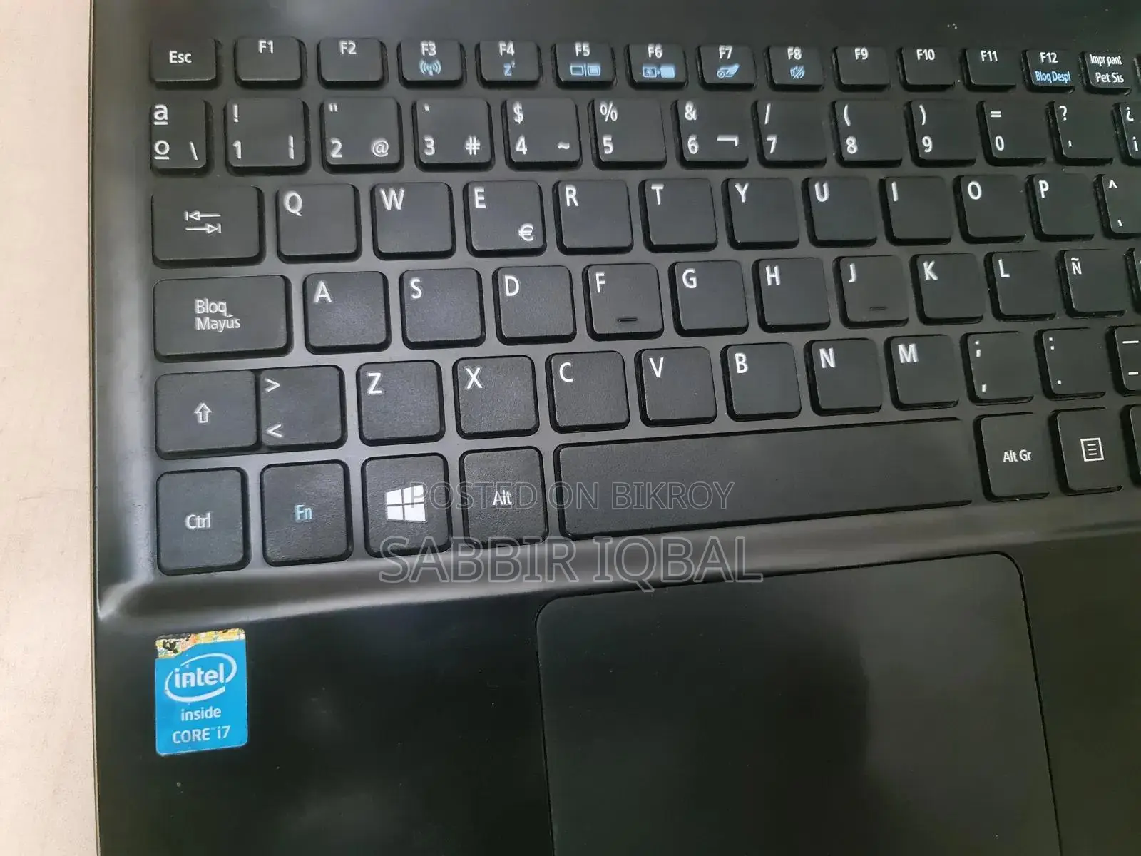 Laptop Acer Aspire E5-571 8GB Intel Core I7 SSD 128GB