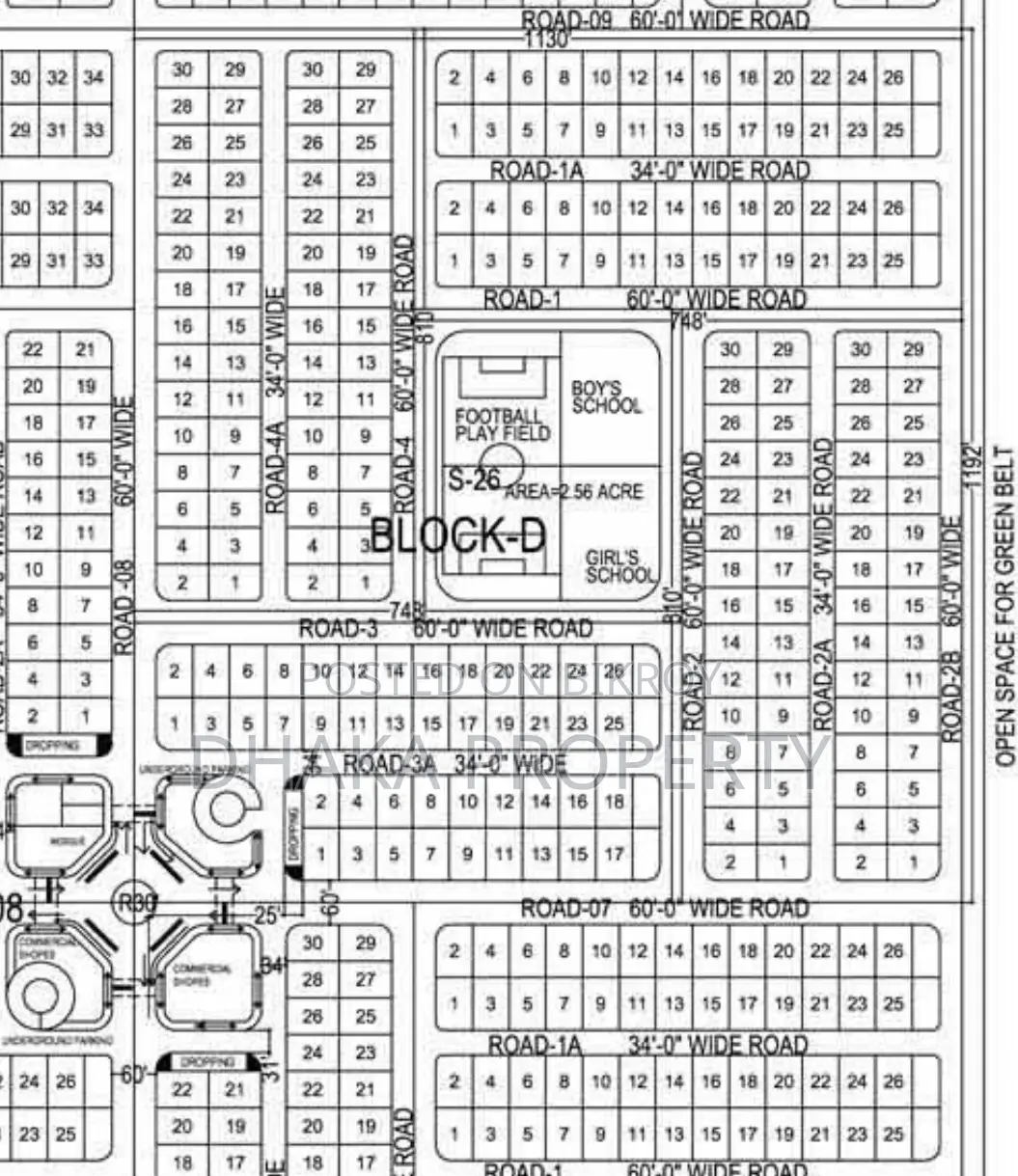 5 Katha Park Lake East at Sector-16/D